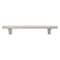Gliderite Hardware 5-1/16 in. Center to Center Solid Flat Bar Pull Satin Nickel 4842-128-SN-1 - alternate 1